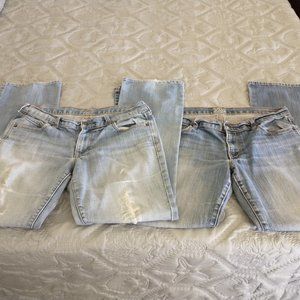 *TWO* Old Navy Diva Boot cut Jeans - 12 LONG